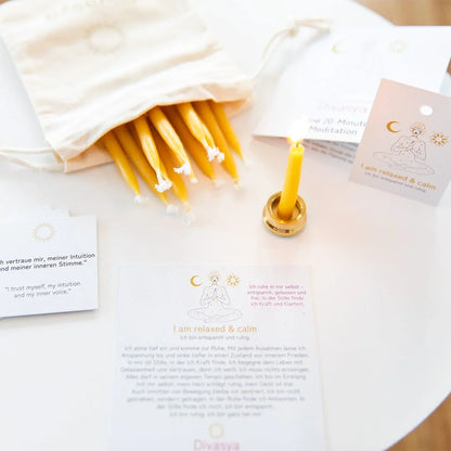 20-Minuten-Kerzen | I am balanced & aligned