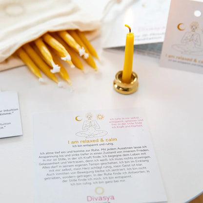 20-Minuten-Kerzen | I am relaxed & calm