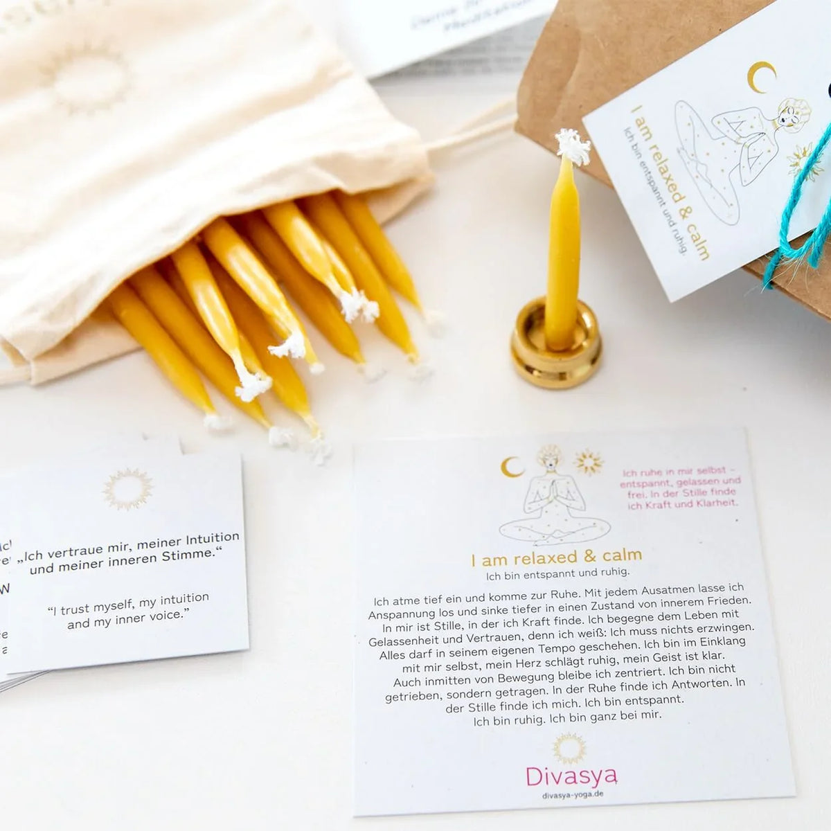 20-Minuten-Kerzen | I am mindful & focused