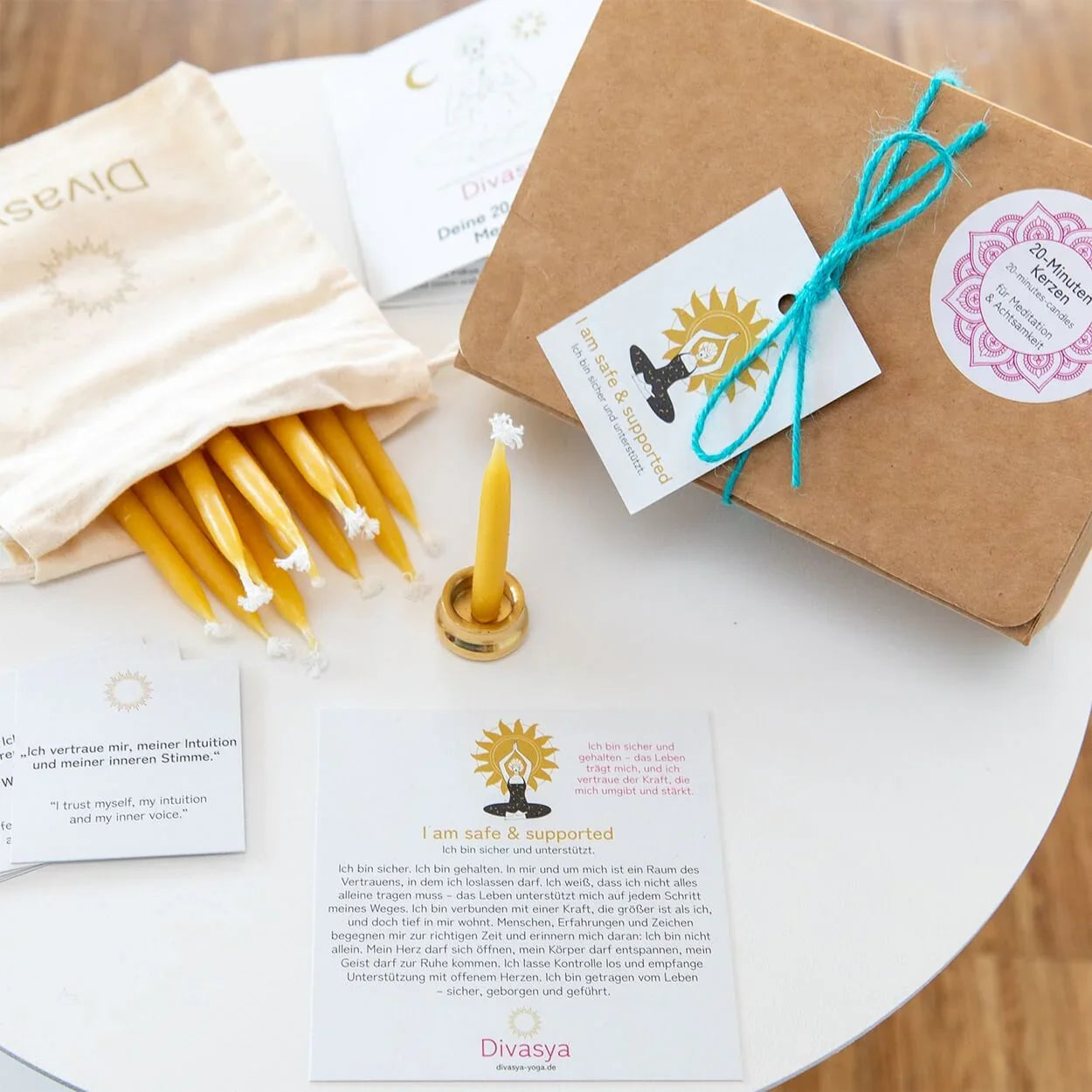 20-Minuten-Kerzen | I am relaxed & calm