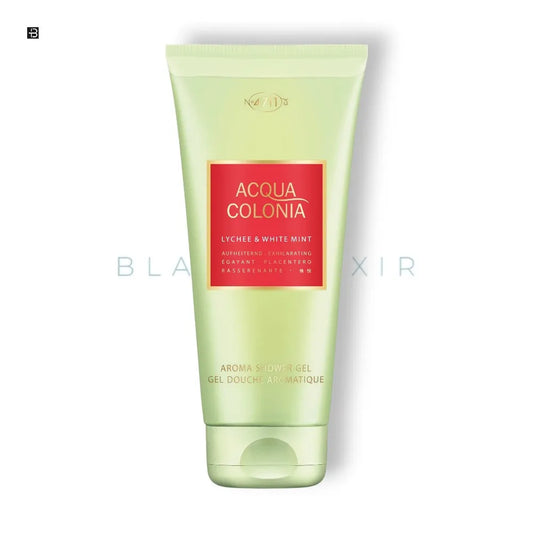 4711 Acqua Colonia Lychee & White Mint Shower Gel - BLACK ELIXIR - Maison de Parfum