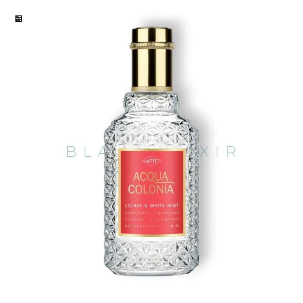4711 Acqua Colonia Lychee & Mint eau de Cologne - BLACK ELIXIR - Maison de Parfum
