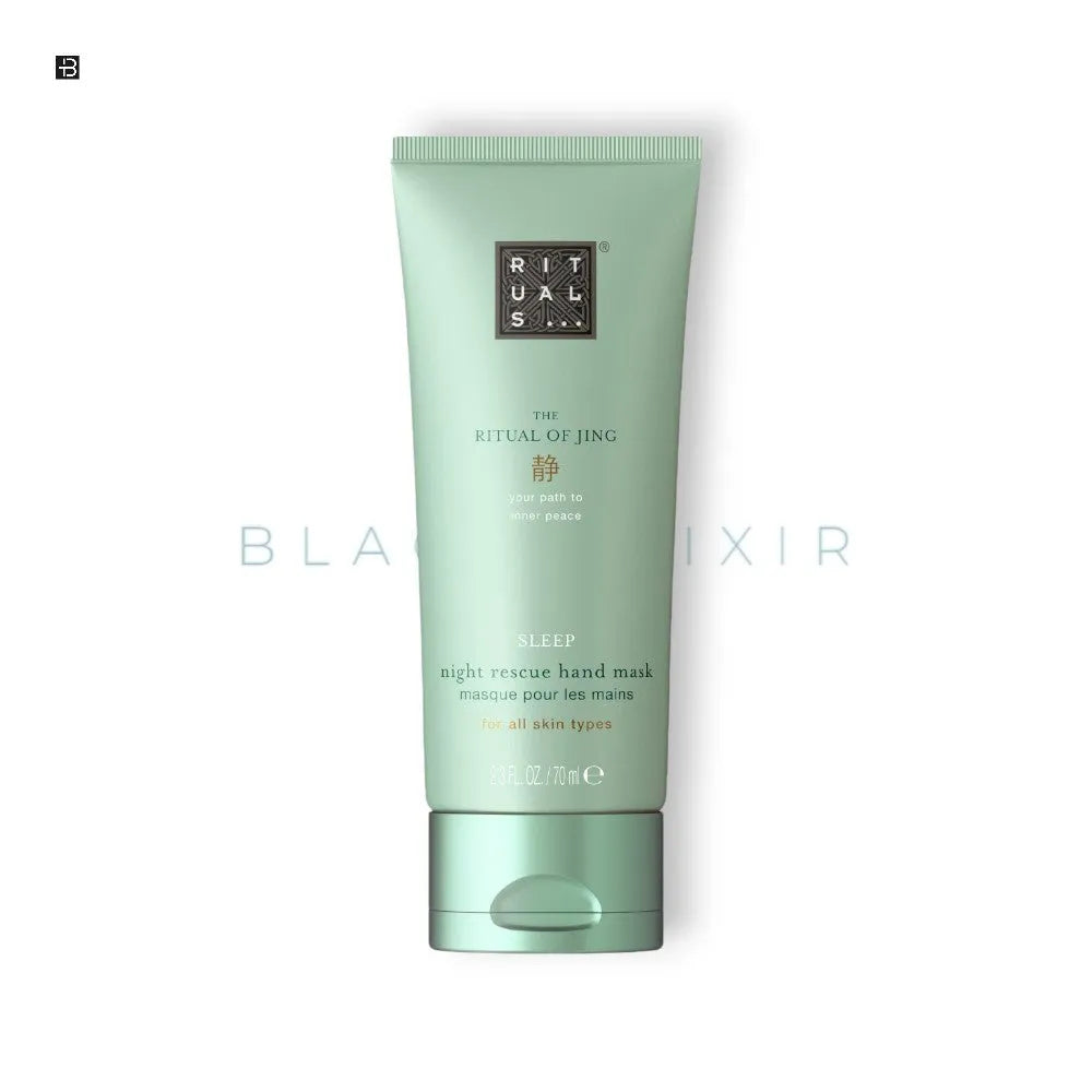 RITUALS...The Ritual of Jing Night Rescue Hand Mask - BLACK ELIXIR - Maison de Parfum