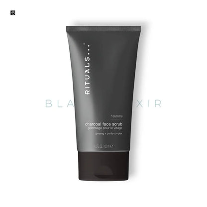 RITUALS...Homme Charcoal Face Scrub - BLACK ELIXIR - Maison de Parfum