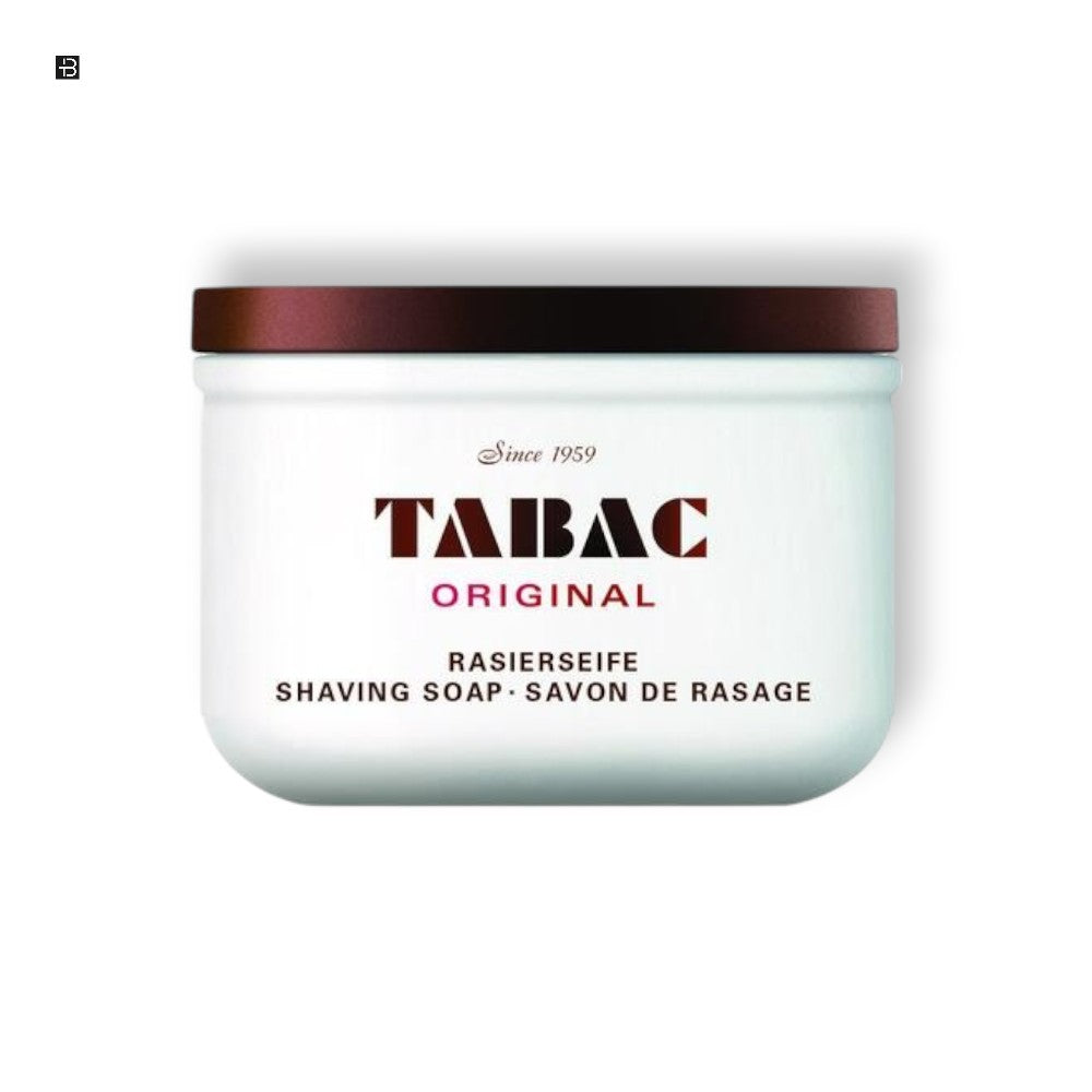 Bol de savon à raser Tabac