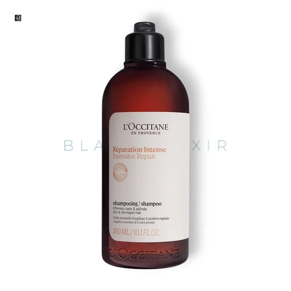 L`Occitane Intensive Repair shampoo dry & demaged hair - BLACK ELIXIR - Maison de Parfum