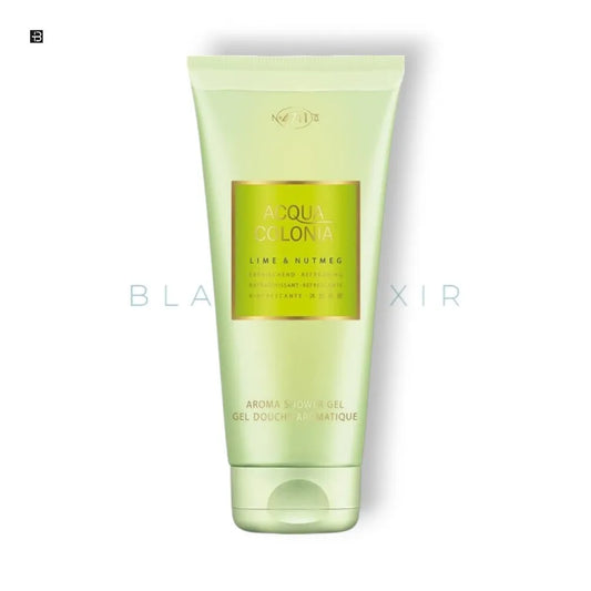 4711 Acqua Colonia Lime & Nutmeg Shower Gel - BLACK ELIXIR - Maison de Parfum