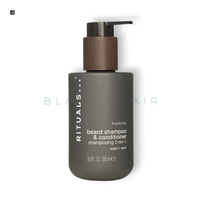 RITUALS... Homme Beard Shampoo & Conditioner - BLACK ELIXIR - Maison de Parfum