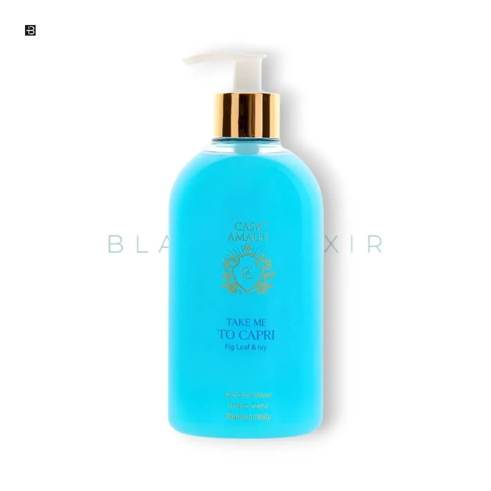 CASA AMALFI TAKE ME TO CAPRI Hand Wash - Fig Leaves & Ivy - BLACK ELIXIR - Maison de Parfum