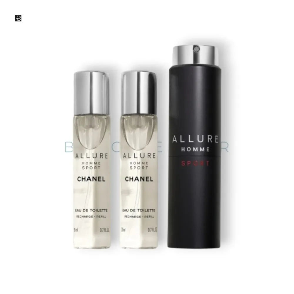 CHANEL ALLURE HOMME SPORT Twist and Spray Eau de Toilette - BLACK ELIXIR - Maison de Parfum