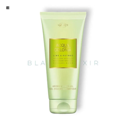 4711 Acqua Colonia Lime & Nutmeg Shower Gel - BLACK ELIXIR - Maison de Parfum