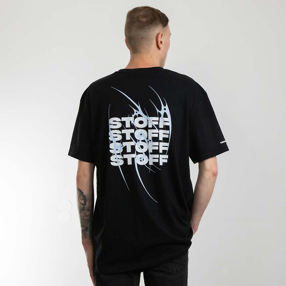 Stoff⁴ T-Shirt (unisex, schwarz)