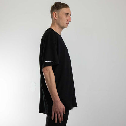 Stoff⁴ T-Shirt (unisex, schwarz)