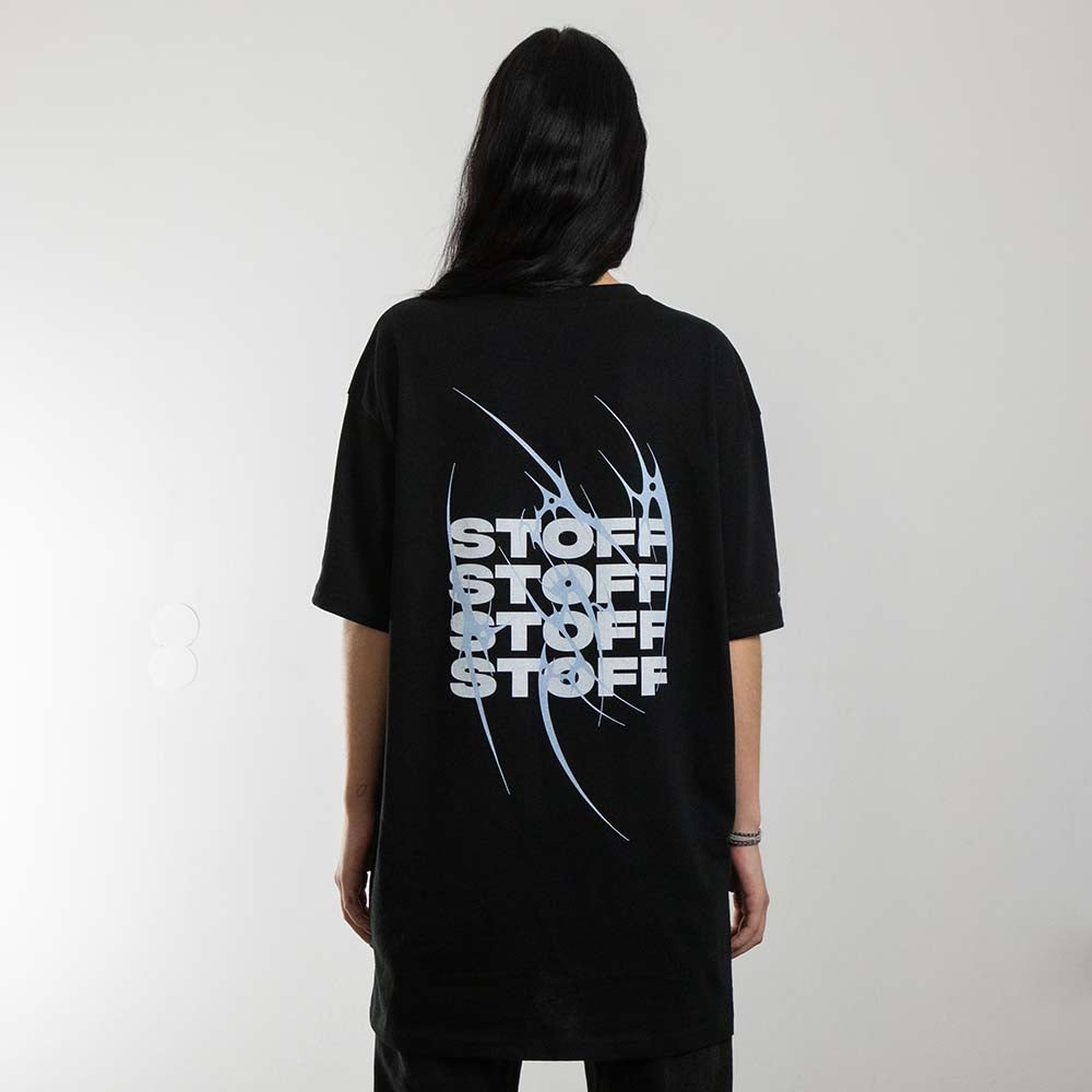 Stoff⁴ T-Shirt (unisex, schwarz)