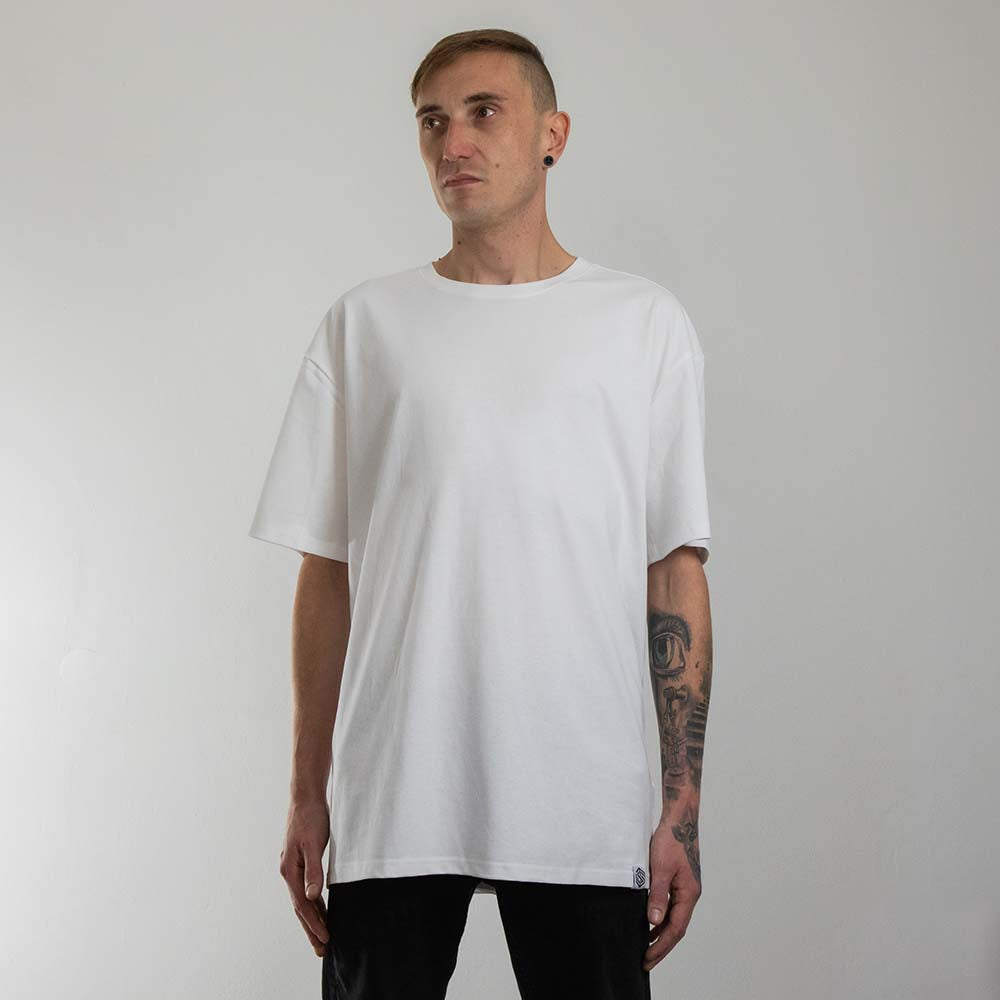Stoff⁴ T-Shirt (unisex, weiß)
