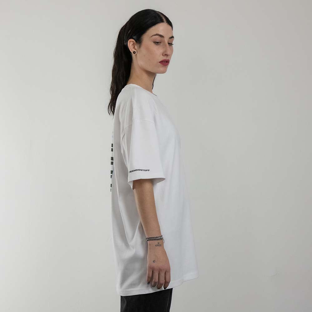 Stoff⁴ T-Shirt (unisex, weiß)