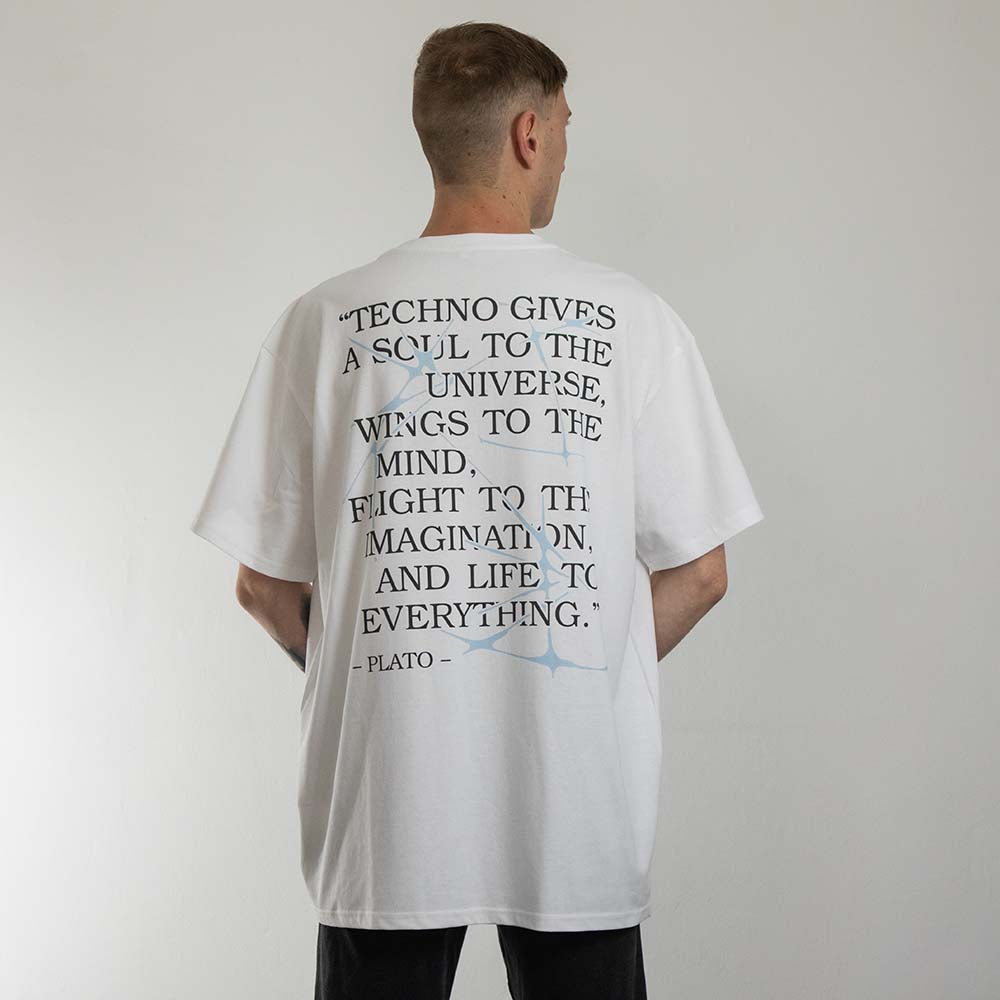 Plato told T-Shirt (unisex, weiß)