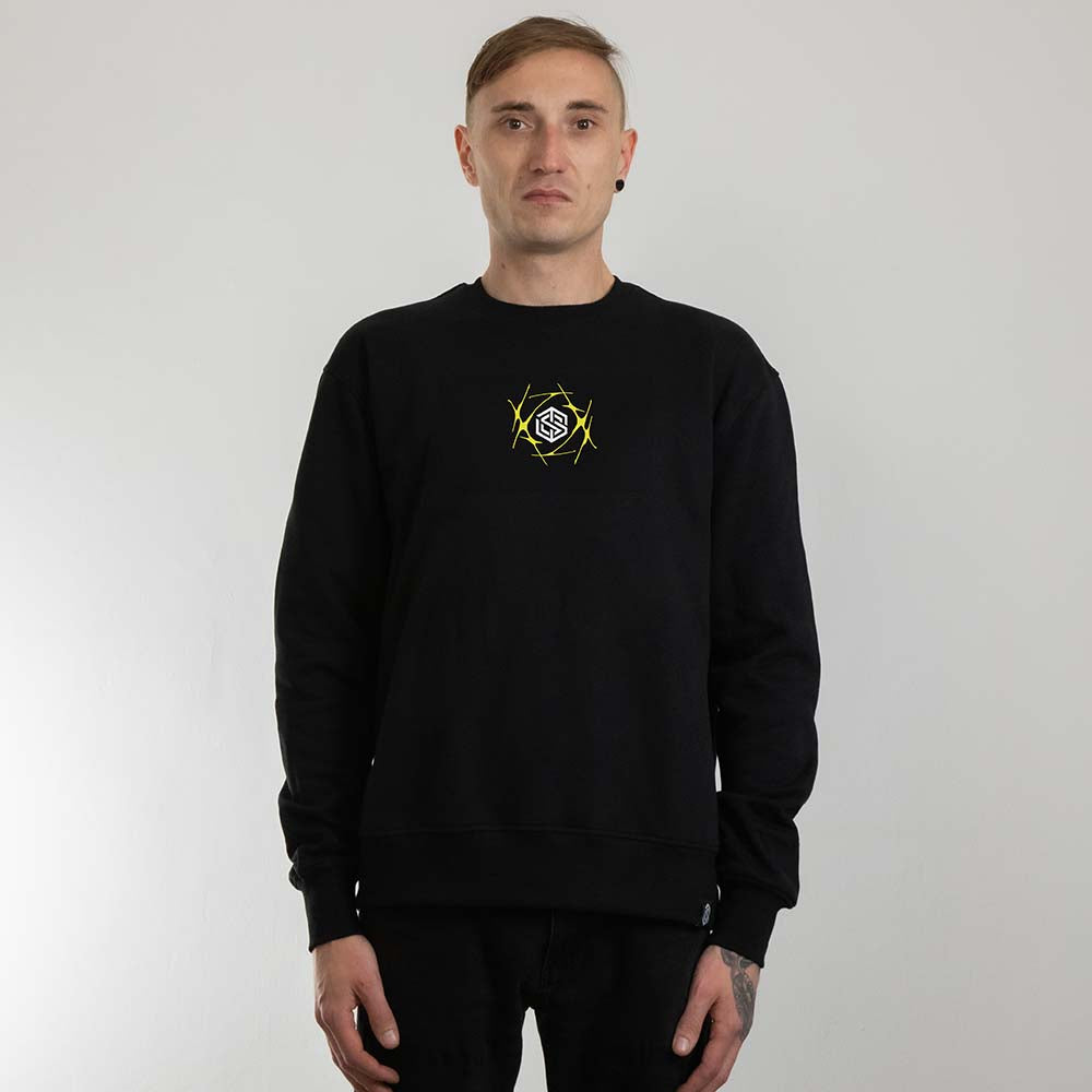 Plato told Sweater (schwarz, unisex)