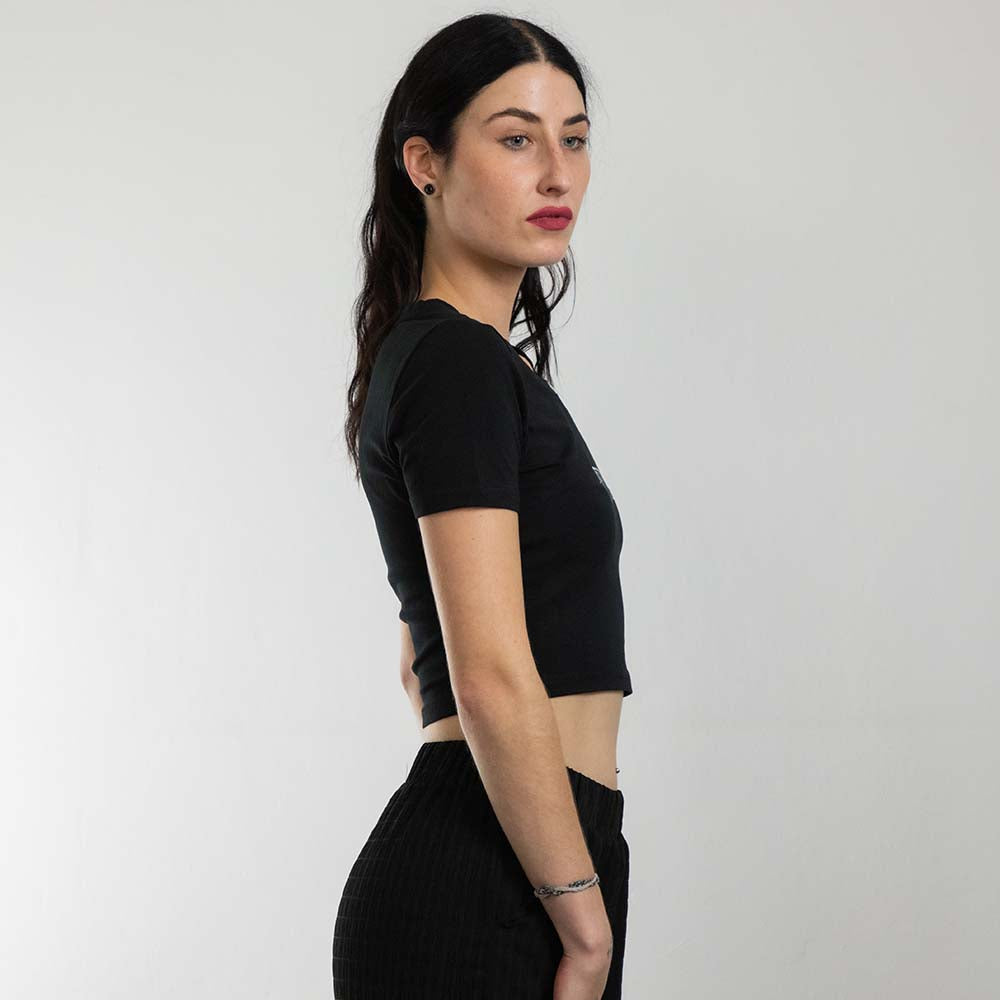 Decay Crop Top (schwarz)