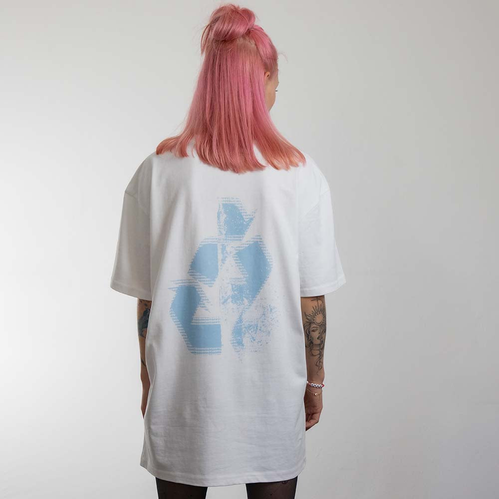 Blue Decay T-Shirt (unisex, weiß)