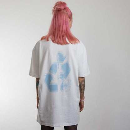 Blue Decay T-Shirt (unisex, weiß)