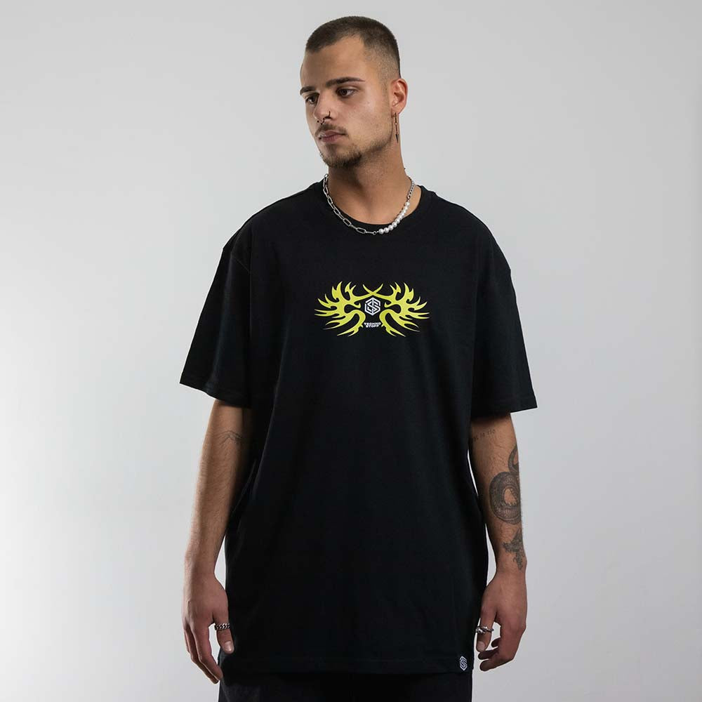 Technostoff Tribe T-Shirt (unisex, schwarz)