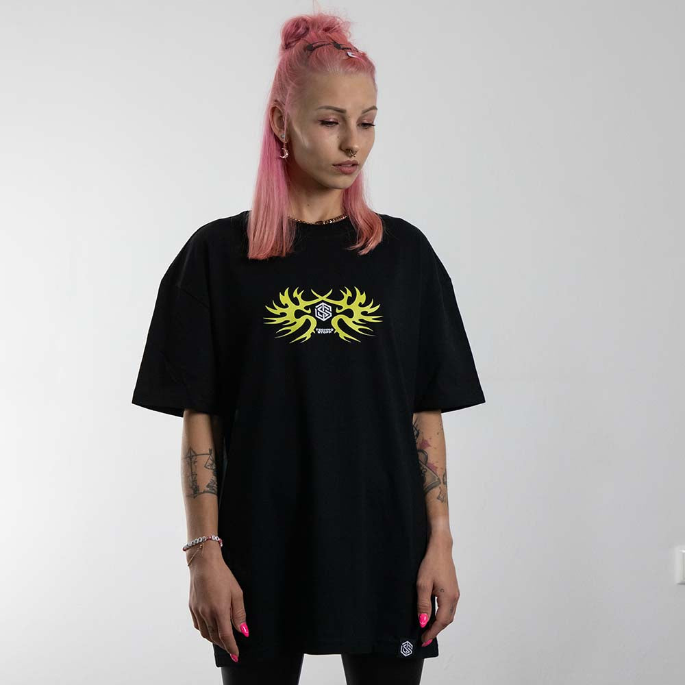 Technostoff Tribe T-Shirt (unisex, schwarz)