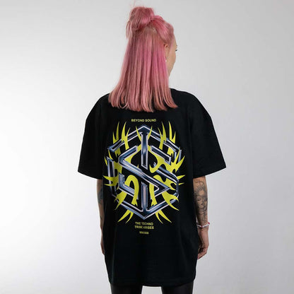 Technostoff Tribe T-Shirt (unisex, schwarz)