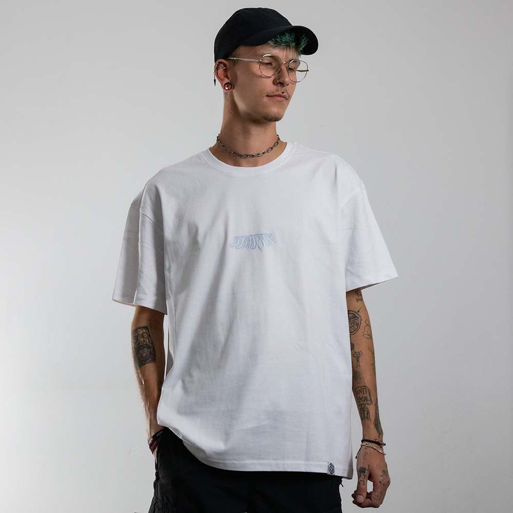 Blue Decay T-Shirt (unisex, weiß)