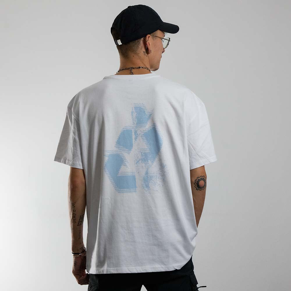 Blue Decay T-Shirt (unisex, weiß)