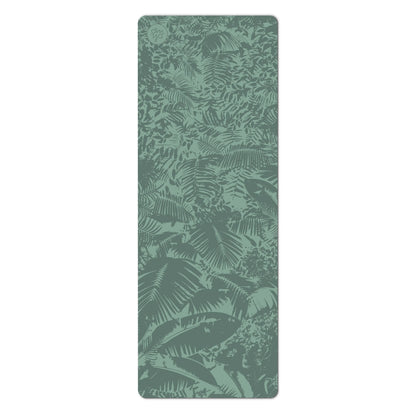Advanced Grip Yogamatte - Green Botanic