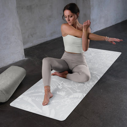 Advanced Grip Yogamatte - Light Botanic