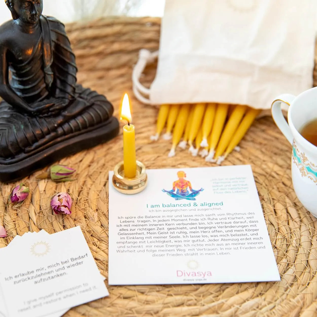 20-Minuten-Kerzen | I am mindful & focused