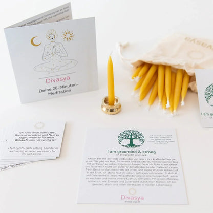 20-Minuten-Kerzen | I am grounded & strong