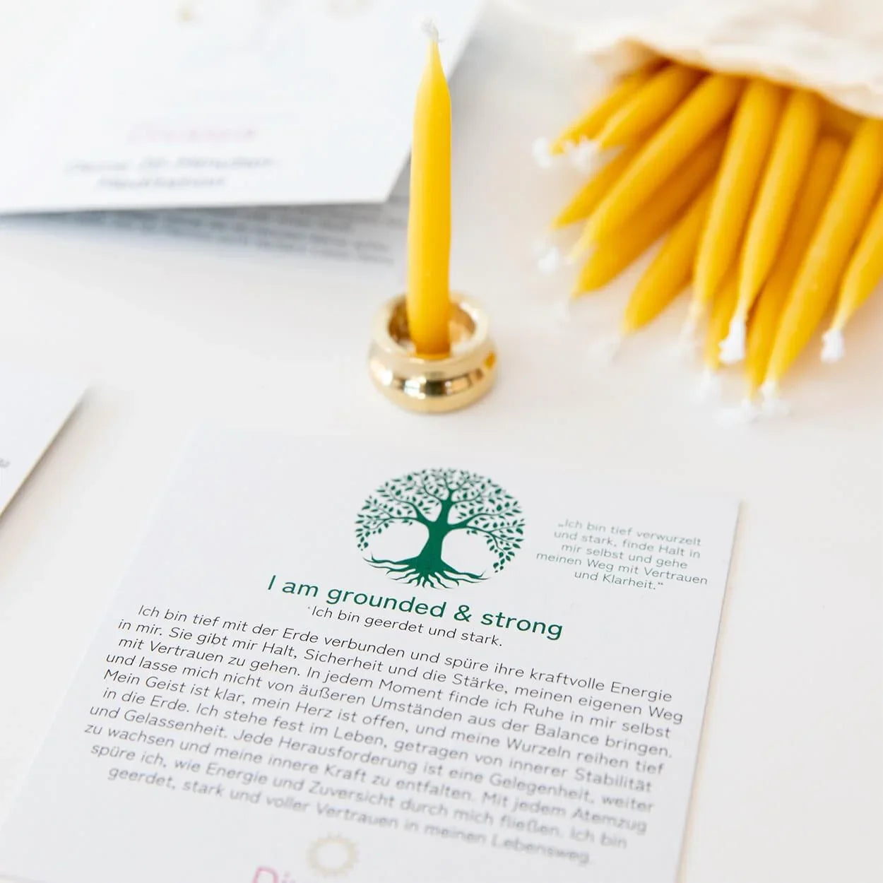 20-Minuten-Kerzen  | I am loved & grateful