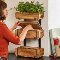 Set: 3 Ziegelformen mit Ständer