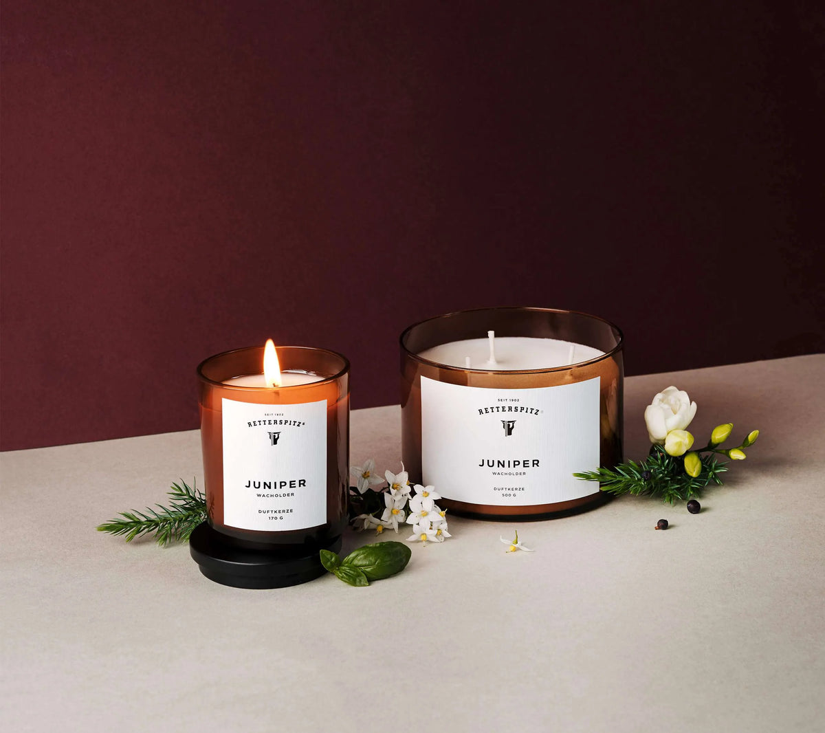 Retterspitz - Duftkerze - Juniper - 500g