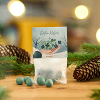 10x5 Blumenmurmeln im Tütchen "Guten Rutsch"