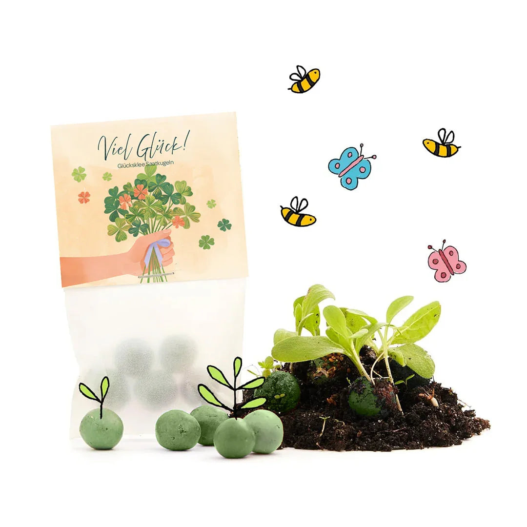 10x5 Blumenmurmeln im Tütchen 