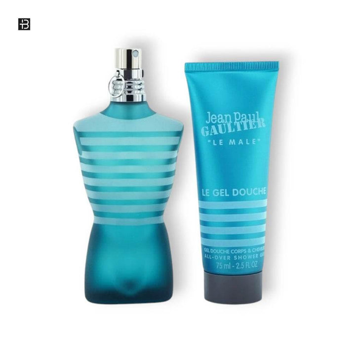 Jean Paul Gaultier Le Male Eau de Toilette Set 75 ml - BLACK ELIXIR - Maison de Parfum