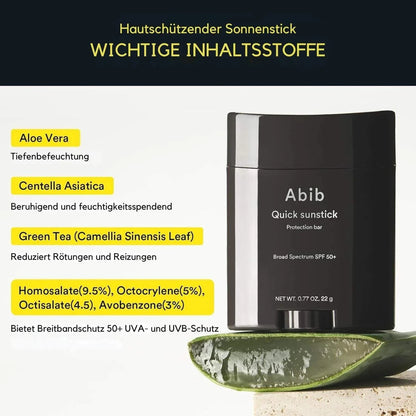 Abib Quick Sunstick Protection Bar LSF 50 PA++++ 22g Sonnenschutzstift