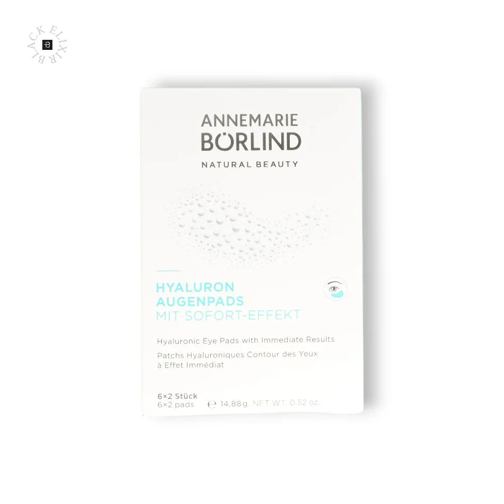 Annemarie Börlind Hyaluron Augenpads - BLACK ELIXIR - Maison de Parfum