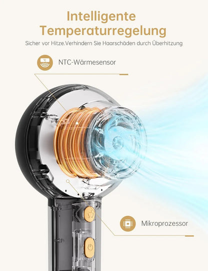 CARER SPARK Ionen Haartrockner - BLACK ELIXIR - Maison de Parfum