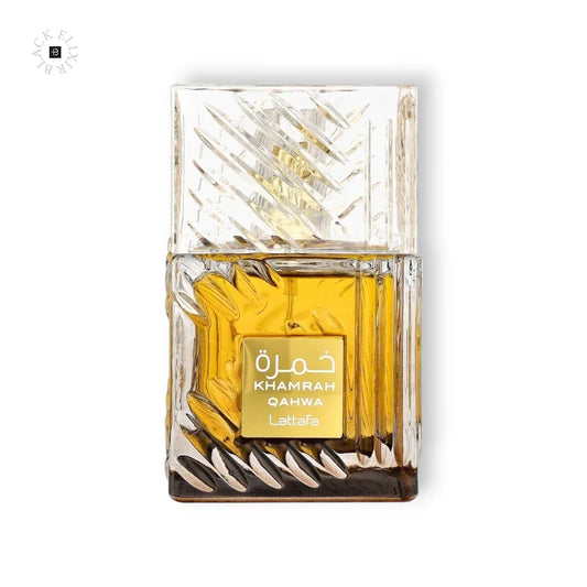 Lattafa Khamrah Qahwa Eau de Parfum - BLACK ELIXIR - Maison de Parfum