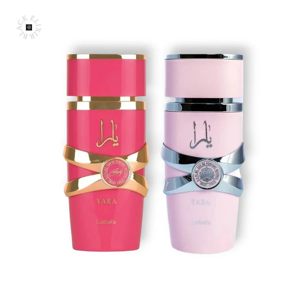 Lattafa Anniversary Edition Yara & Yara Candy Set - BLACK ELIXIR - Maison de Parfum