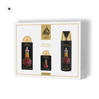 Lattafa Giftset Artisan Ethnique Eau de Parfum Set - BLACK ELIXIR - Maison de Parfum