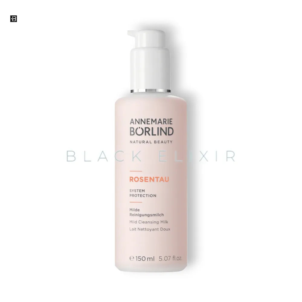 Lait nettoyant doux System Protection d'Annemarie Börlind Rosentau 