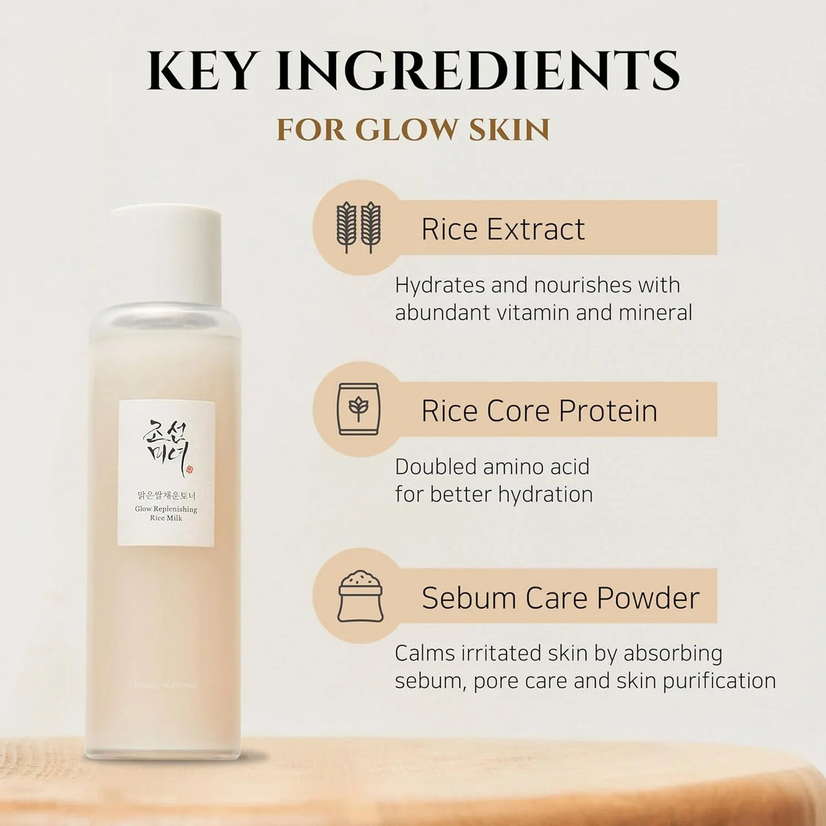 Beauty of Joseon Glow Replenishing Rice Milk Toner 150 ml