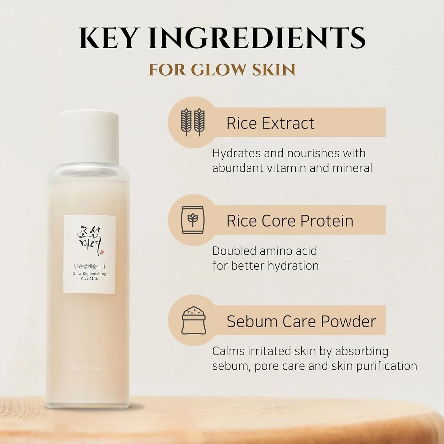 Beauty of Joseon Glow Replenishing Rice Milk Toner 150 ml