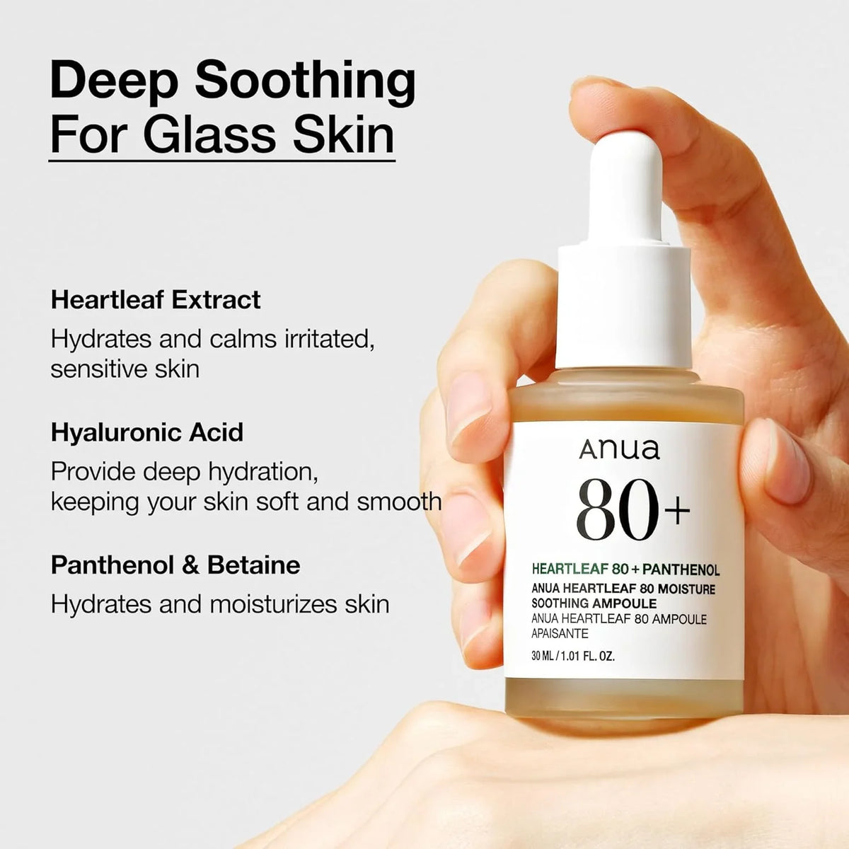 Anua Heartleaf 80 Soothing Ampoule 30 ml